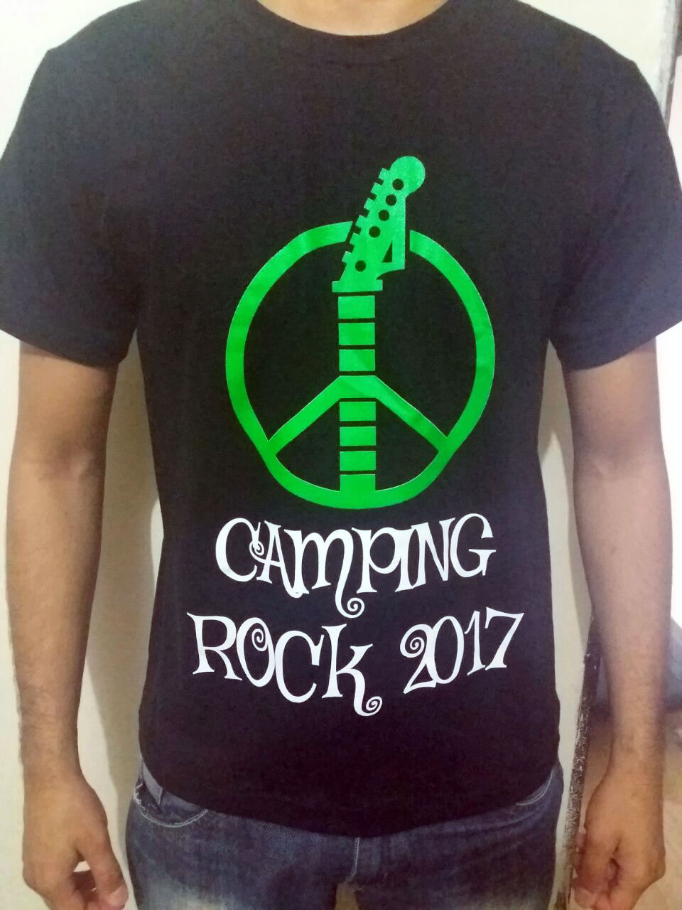 Camiseta Camping Rock 2017